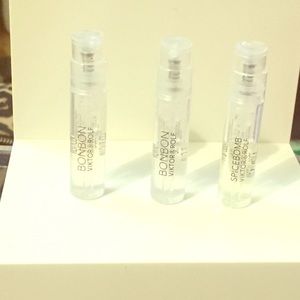 Three Victor & Rolf perfume samples
